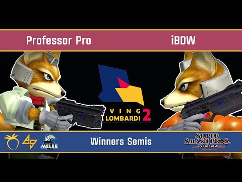 Saving Mr. Lombardi 2 - Professor Pro (Fox) VS iBDW (Fox) - SSBM - Winners Semis