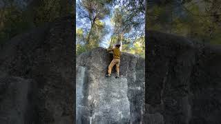 Video thumbnail of Problem 1 (El Mur), 4+. Salvanebleau