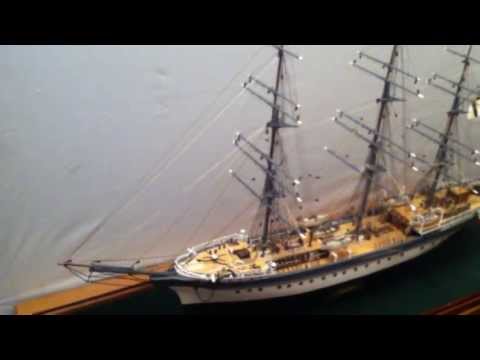 Model of the SMS Seeadler / Modell der SMS Seeadler