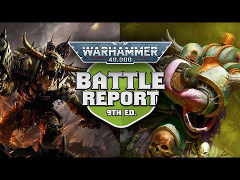 Orks Vs Death Guard Warhammer 40k Edition Battle Report Ep 127