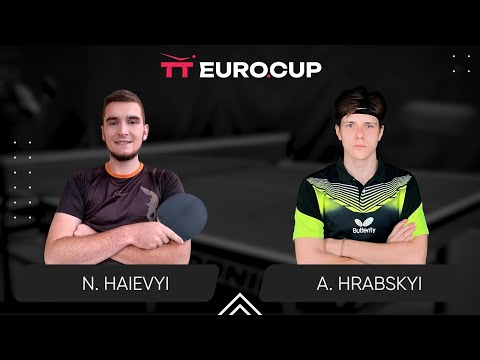 13:40 Nazarii Haievyi - Andrii Hrabskyi 13.02.2024 TT Euro.Cup Ukraine Master. TABLE 3