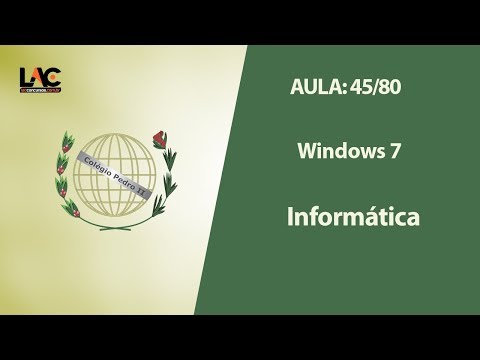 Aulas Grátis Colégio Pedro II - 45/80 - Informática -  Windows 7