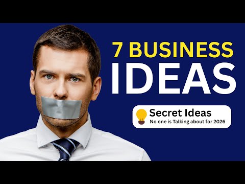7 Business Ideas No One Is Talking About Yet for 2026