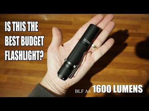 BLF A6 - 1600 lumens budget EDC Torch