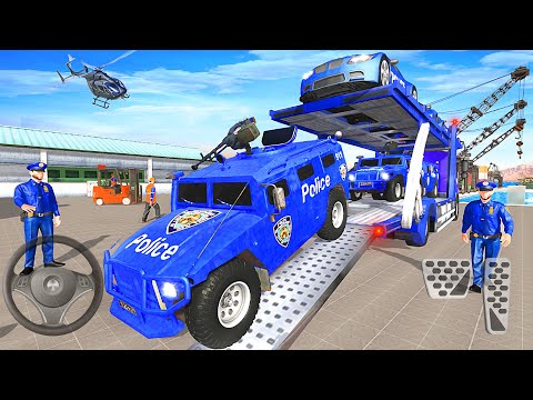 Grand Police Transport Truck Simulator | Transport Truck Police Cars Android Gameplay