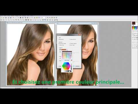 comment colorier les yeux avec photofiltre