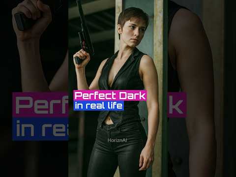 Perfect Dark IRL – Joanna Dark Reimagined #perfectdark
