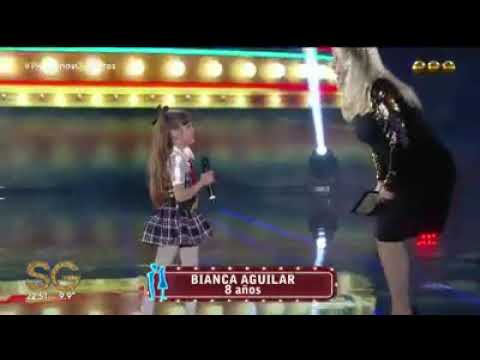 LA MARQUESA DEL ROCK (Bianquita de sólo 8 años de edad)  Deslumbró a Susana Giménez