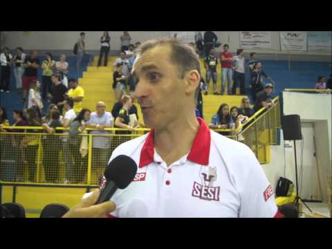 Talmo avalia partida com Rio do Sul-Equibrasil (17-11-2015)