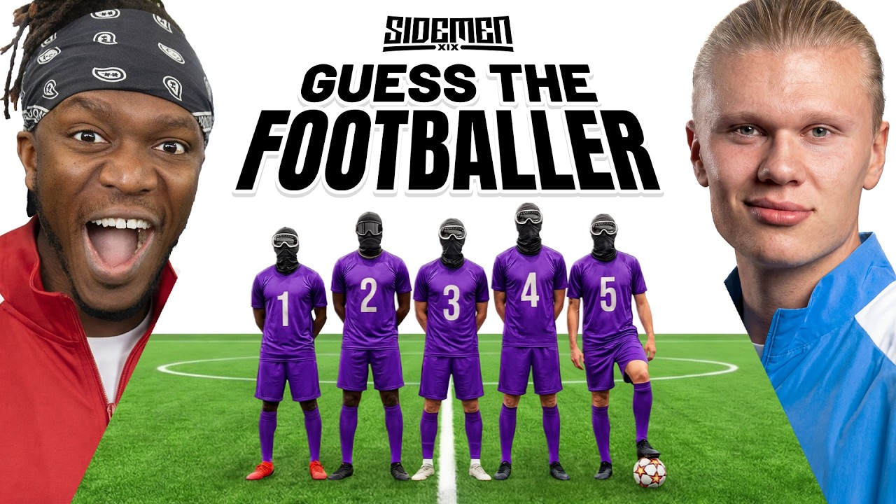 SIDEMEN GUESS THE FOOTBALLER ft Erling Haaland