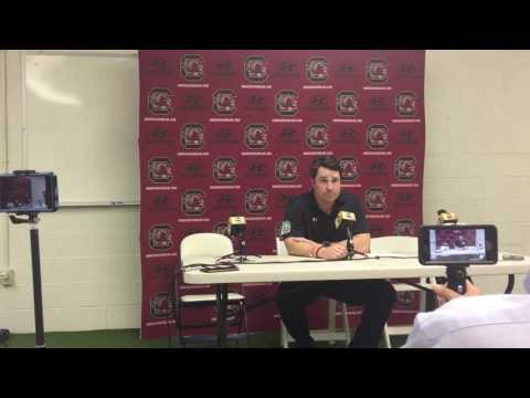 Will Muschamp addresses media after 17-10 loss to Kentucky