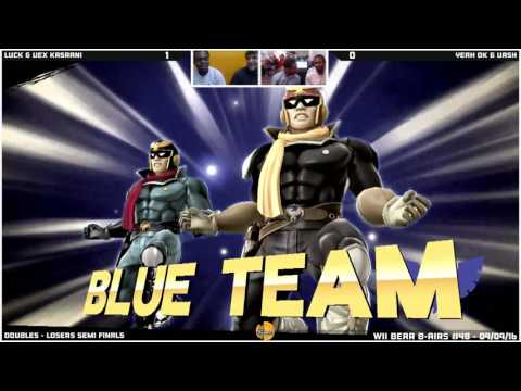 WBB #48 | Luck & Vex Kasrani vs Vash & Yeah~OK - Losers Semi Finals - Smash Wii U - Doubles