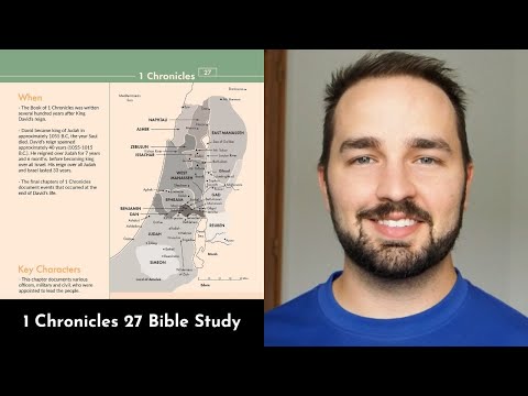 1 Chronicles 27 Explained: 5 Minute Bible Study