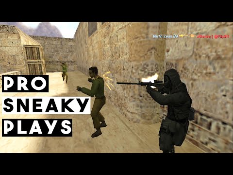 WHEN CS 1.6 PROS STAY STILL (SNEAKY BEAKY PLAYS)