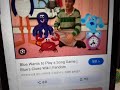 Greg Wiggle Salutes 2x17 Blue Wants To Play A Song Game A Season 1 Episode Of Blue S Clues