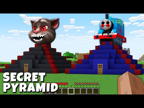 I found PYRAMID TEMPLE OF TALKING TOM EXE AND THOMAS TANK EXE in Minecraft - Gameplay - Coffin Meme