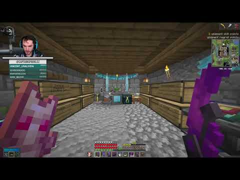 CaptainSparklez “Minecraft: Vault Hunters 1.18 Ep 96 - Feels Vibrating" Cut Clip 1