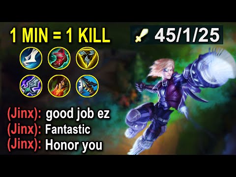 1 MINUTE 1 KILL - NEW ITEMS EZREAL