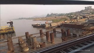 preview picture of video 'Vaitarna at 110kmph | After 7 years | Ranakpur Express Skipping Vaitarna Station and Scary Bridge |'