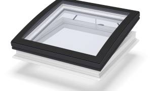 VELUX íves üveges CVP elektromos felülvilágító ablak működése