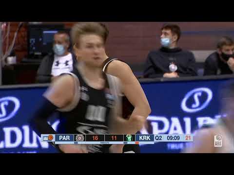 ABA Liga 2020/21 highlights, Round 24: Partizan NIS - Krka (3.4.2021)