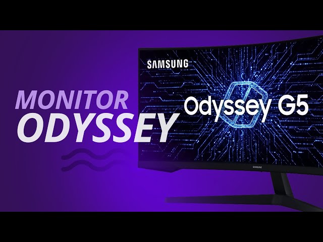 Vídeo relacionado con Samsung Odyssey G55T Curved Gaming Monitor 34", Ultra WQHD, 3440x1440, 165Hz, 1ms(G/G), 1000R, AMD Freesync Premium, HDR, Negro, LC34G55TWWPXEN