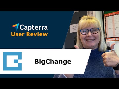 An independent review of BigChange software, likely sourced from a third-party platform like Capterra, evaluating its features and performance.