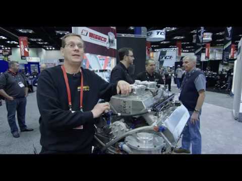 Billy Glidden's 872 ci Nitrous Engine at the 2016 PRI Show
