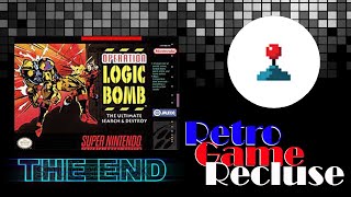 Operation Logic Bomb (1992) SNES Super Nintendo / Famicom ending [Retro Gaming]