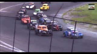 preview picture of video 'CIRCLE TRACK RACING: LEGEND CARS WATERFORD SPEEDBOWL'