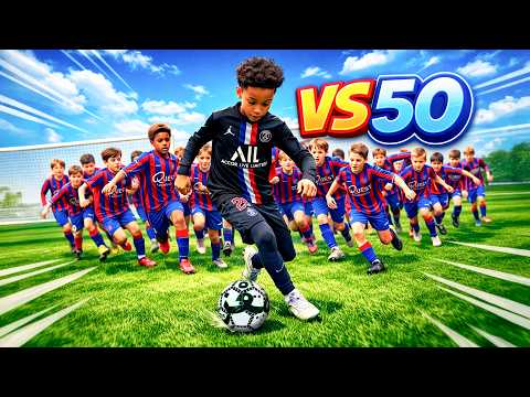 Hadry (PSG) contre 50 défenseurs