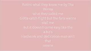 The Breakout- Rotimi A Official Lyrics