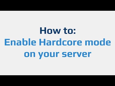 Aternos - How to: Enable Hardcore mode on your server