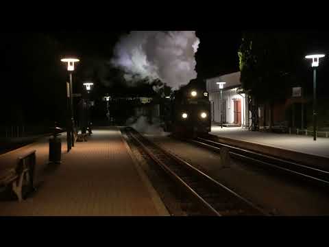 99 783 in Binz bei Nacht (Oktober 2023) - Rasender Roland