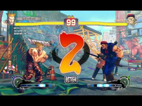 Ultra Street Fighter IV battle: Guile vs Rolento