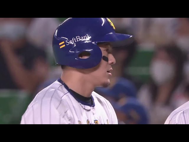 【8回裏】ホークス・牧原大成 同点に追いつくタイムリーヒット!! 2022年7月8日 福岡ソフトバンクホークス 対 北海道日本ハムファイターズ