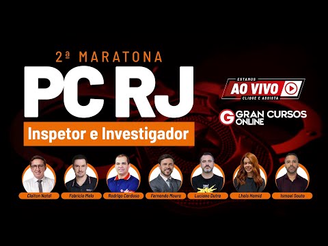 2ª Maratona PC RJ - Investigador e Inspetor
