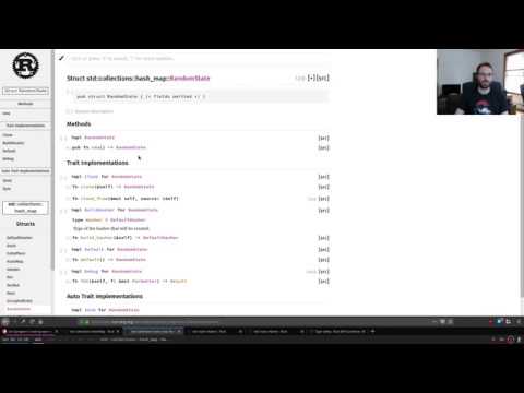 Live-coding a linked hash map in Rust