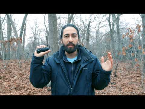 Žiūronai Vandeniui atsparus monoklis Carson BlackWave™ 10x25mm video
