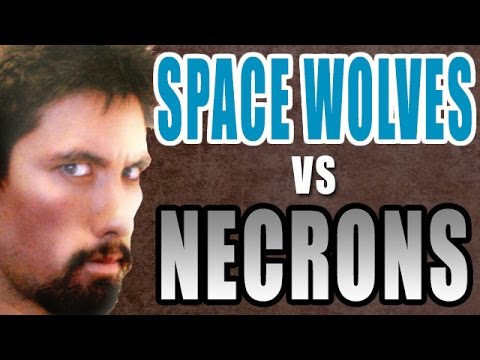 New Necrons vs Space Wolves Warhammer 40k Battle Report - Banter Batrep Ep 86