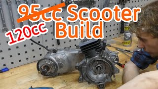 120cc HONDA VISION SCOOTER BUILD || Aflevering 3