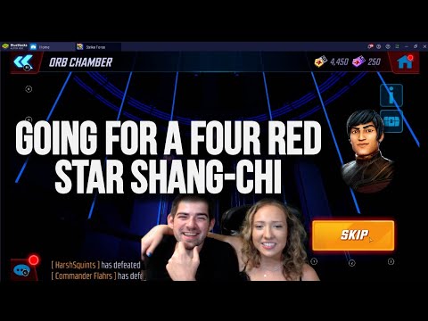 25 Red Star Orb Opening for Shang-Chi  I Marvel Strike Force - MSF