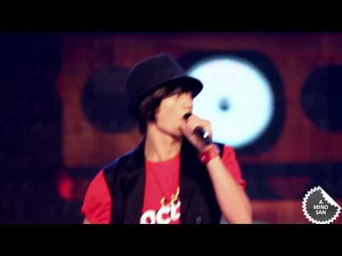 [FANCAM] 100629 MinHo In World Cup Celebration Concert (aminosan)