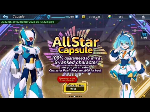 Megaman X Dive | Gacha All Star Capsule