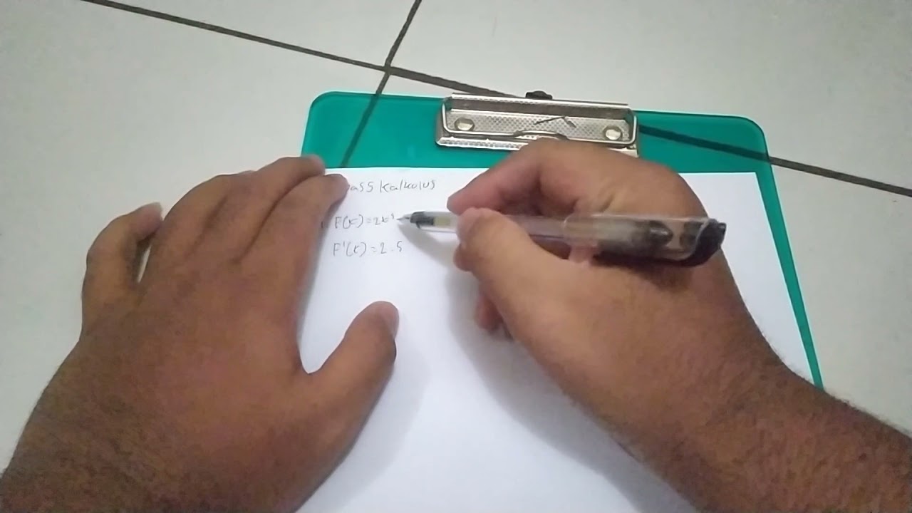 Tugas Kalkulus 5 Turunan/diferensial