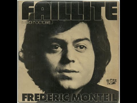 Frédéric Monteil – Faillite (Mardi 1er Octobre)