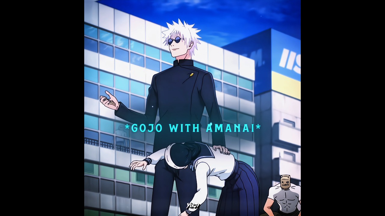 Like Father Like Son 😂😌 || Jujutsu kaisen #gojo #amanai #yuji #megumi