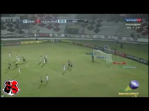 MELHORES MOMENTOS DE SANTA CRUZ 0 X 1 ABC RN SÉRIE B 2015