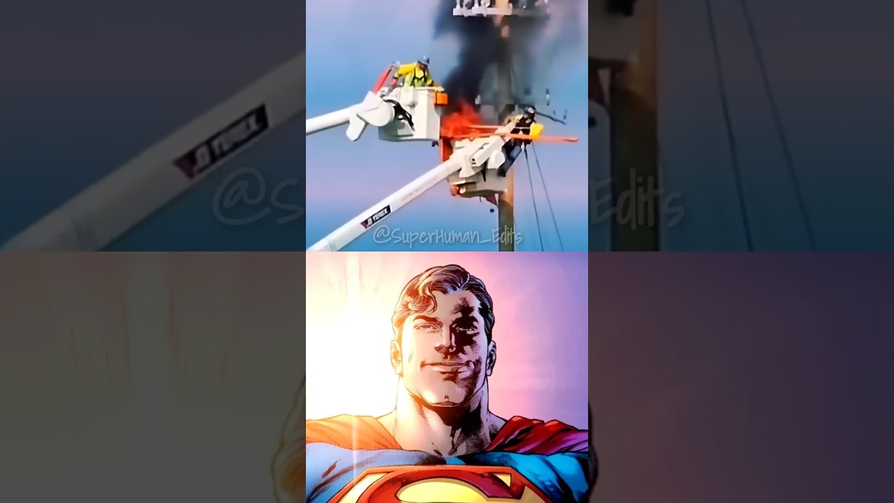 Man Risks It All to Save Best Friend from Burning Fire –  Real Life Hero Moment! |starman #shorts