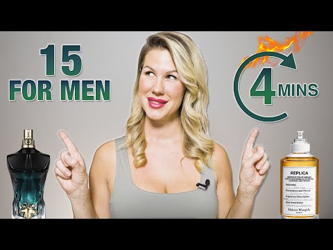 15 best mens fragrances in 4 minutes!